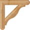 Ekena Millwork Funston Craftsman Rough Sawn Bracket, Western Red Cedar, 6"W x 38"D x 38"H BKT06X38X38FST04RWR - alternate 2